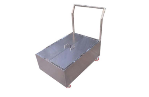 SS WEIGHT BOX TROLLEY
